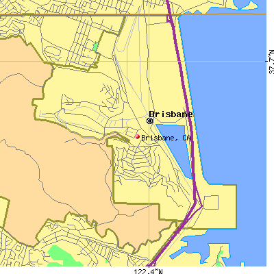 Brisbane map