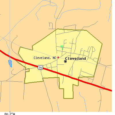 Cleveland map