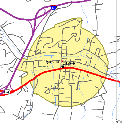 Clyde map