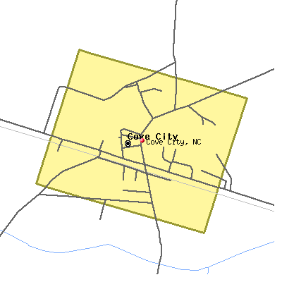 Cove City map