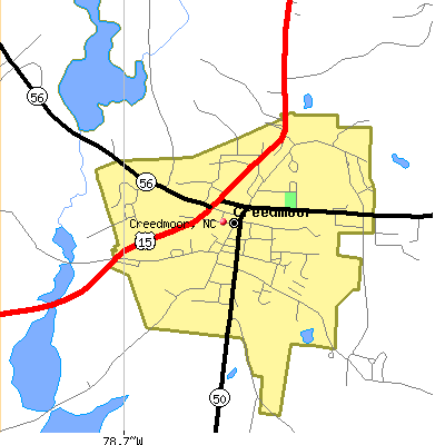 Creedmoor map