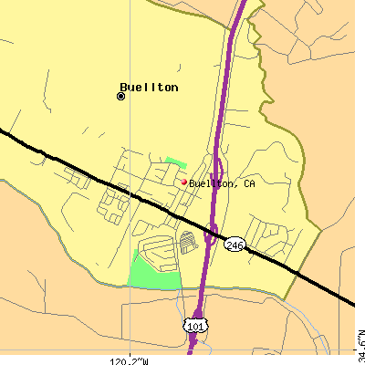Buellton map