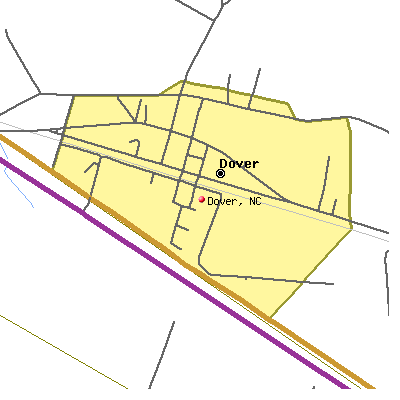 Dover map