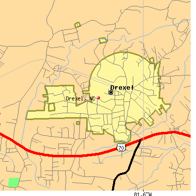 Drexel map