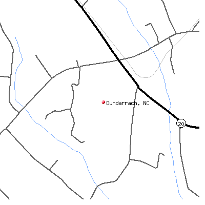 Dundarrach map
