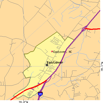Eastover map