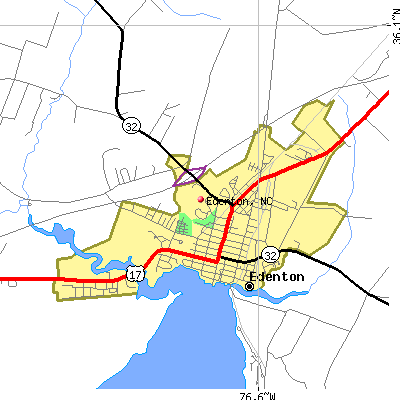 Edenton map