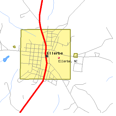 Ellerbe map