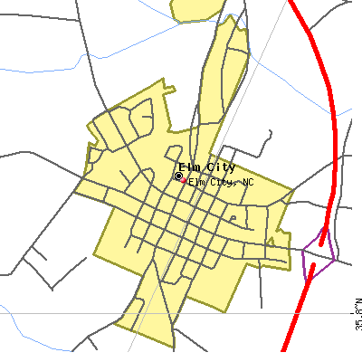 Elm City map