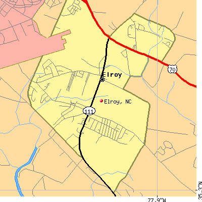 Elroy map