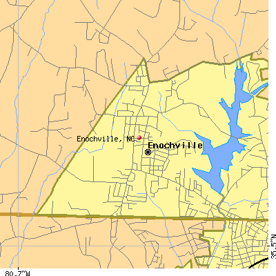 Enochville map