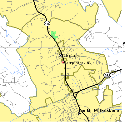 Fairplains map