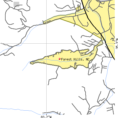 Forest Hills map