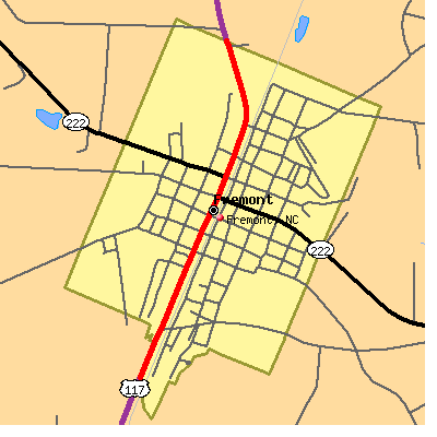 Fremont map