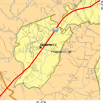 Gamewell map