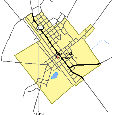 Garland map
