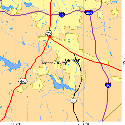 Garner map