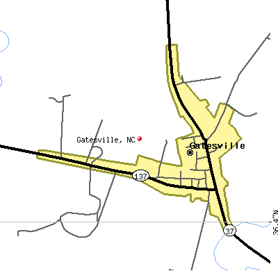 Gatesville map