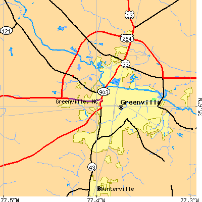 Greenville map