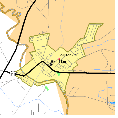 Grifton map