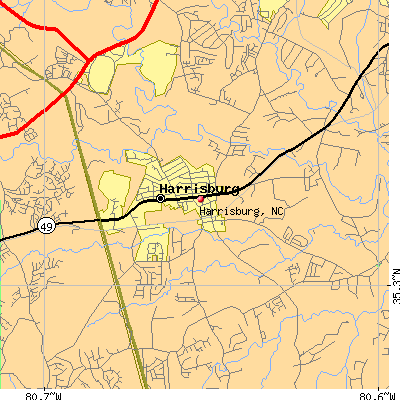 Harrisburg map