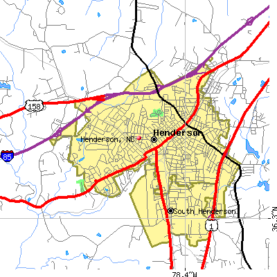 Henderson map