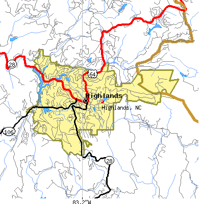 Highlands map