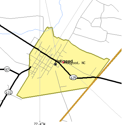 Hobgood map