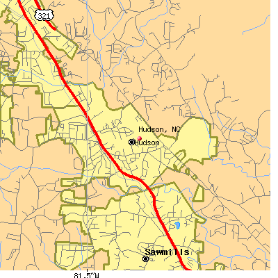Hudson map