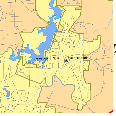 Jamestown map