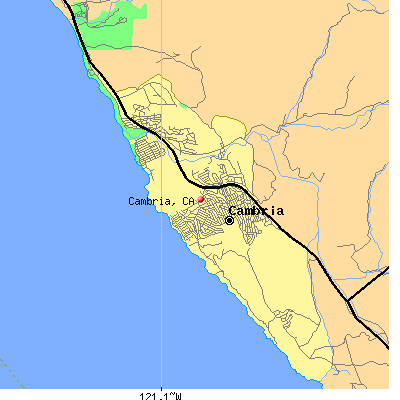 Cambria map