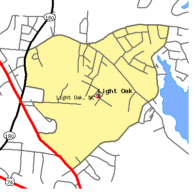 Light Oak map