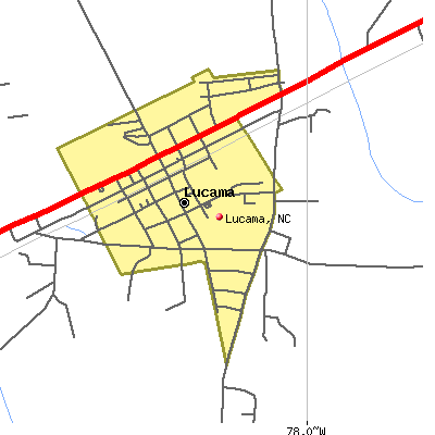 Lucama map