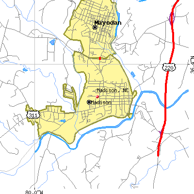 Madison map
