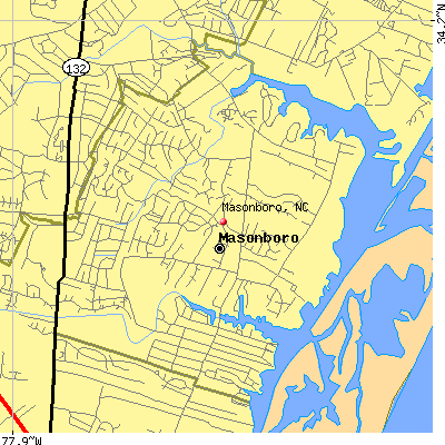 Masonboro map