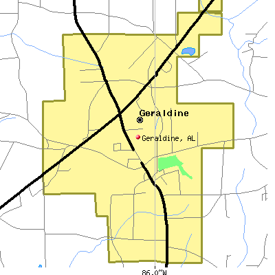 Geraldine map