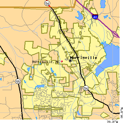 Morrisville map