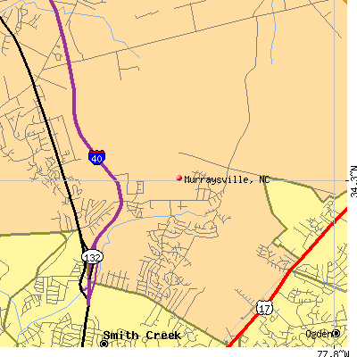 Murraysville map