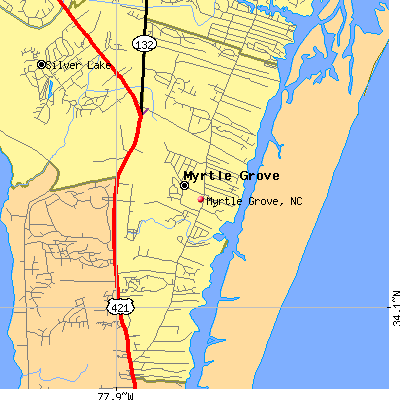 Myrtle Grove map