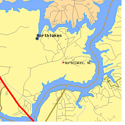 Northlakes map