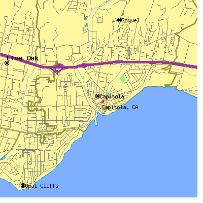 Capitola map
