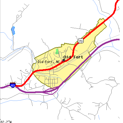Old Fort map