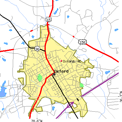 Oxford map