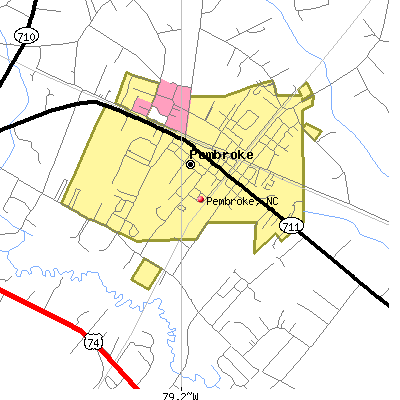 Pembroke map