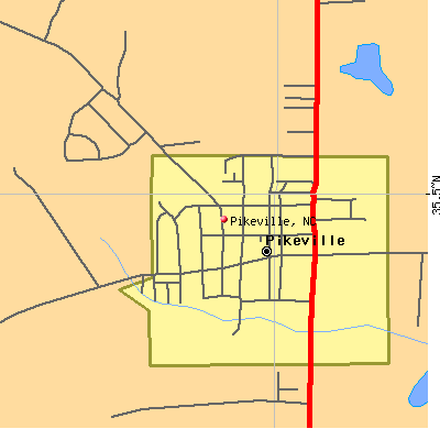 Pikeville map