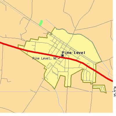 Pine Level map