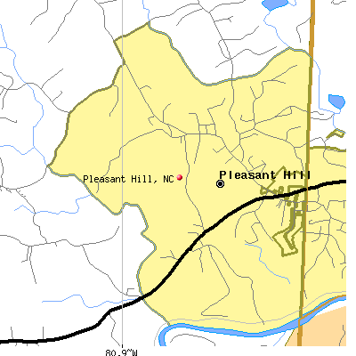 Pleasant Hill map