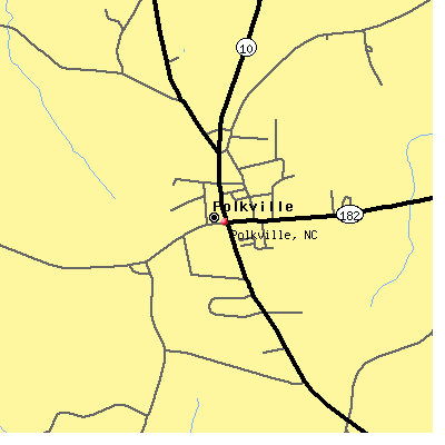 Polkville map