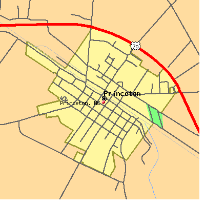 Princeton map
