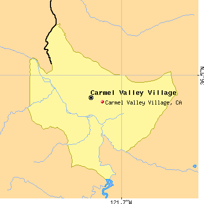 Carmel Valley Village map